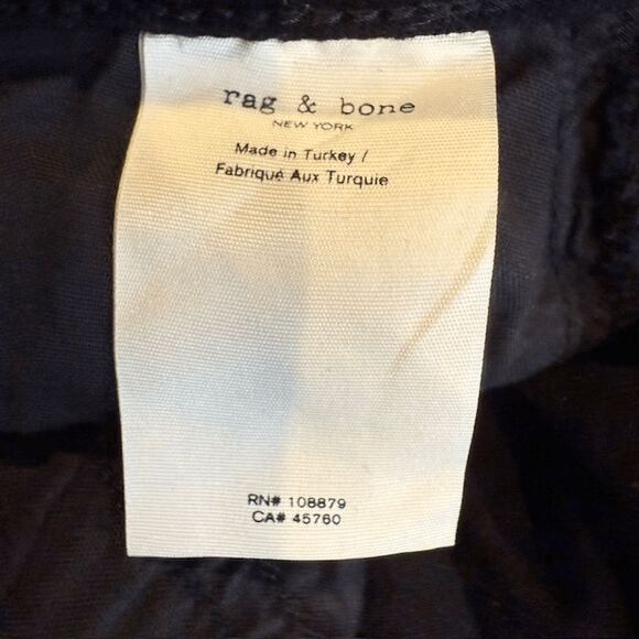 Rag & Bone Nina High Rise Ankle Skinny Black Jeans Hampton Wash Size 27 - Picture 10 of 15